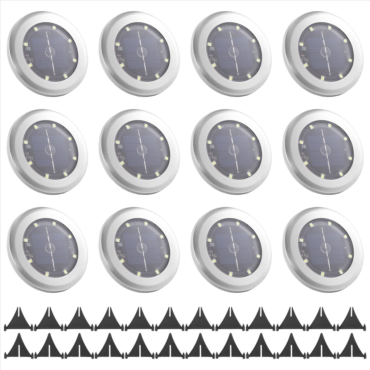 Solar Pathway Lights 8 Pack - *A14E 12 Pack Solar Lights Outdoor