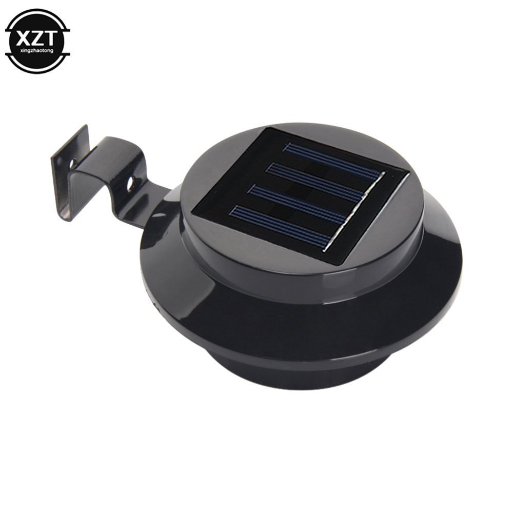 Solar Garden Spotlight Rgb - 3 LED Solar Spot Garden Round