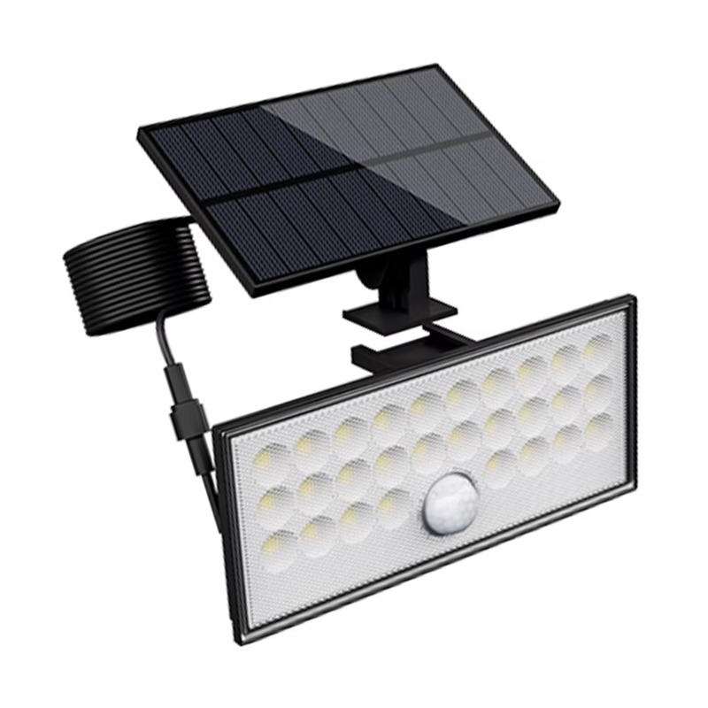 Solar Flood Light Motion Sensor 200W - Solar outdoor floodlight with motion sensor