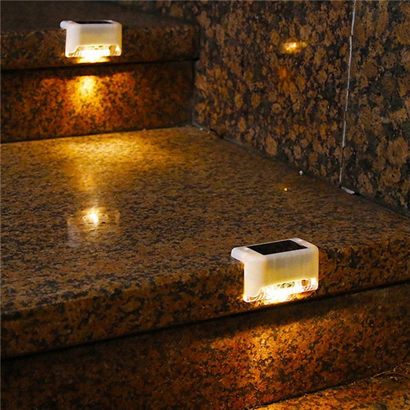ABVG-12Pcs LED Solar Path Stai - Solar Wall Light Fence Lamp review and price