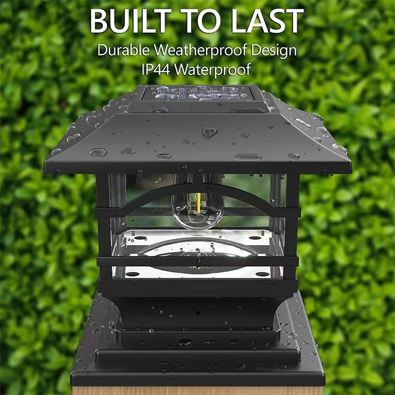Solar Post Cap Lights, Outdoor - Solar Post Cap Light 4X4 review and price