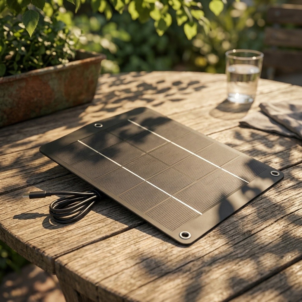6W Portable Solar Charging Pan - Solar Security Camera Light review and price