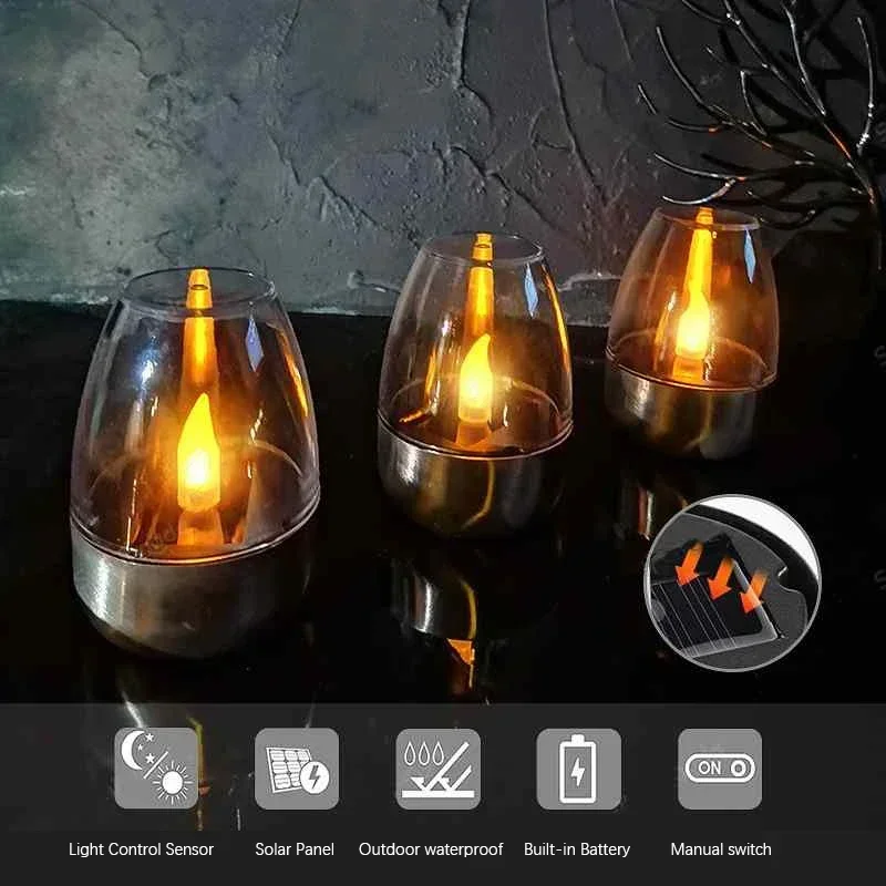 LED Solar Candles Light Flamel - Solar Ground Light Driveway review and price
