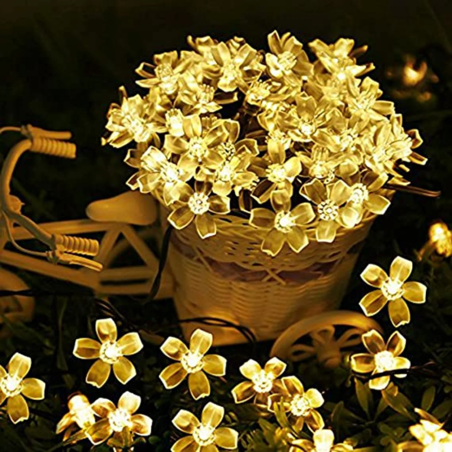 Solar Garden Light Led Flower  - Solar String Lights Outdoor 20M review and price