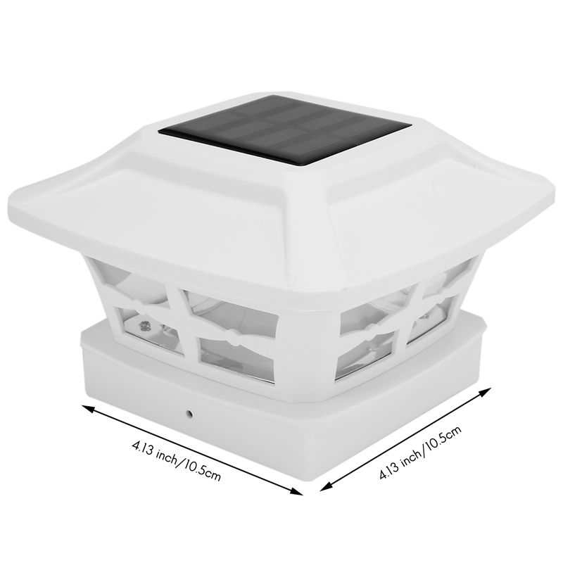 A36T-Solar Post Cap Lights 2 L - Solar Post Cap Light 4X4 review and price