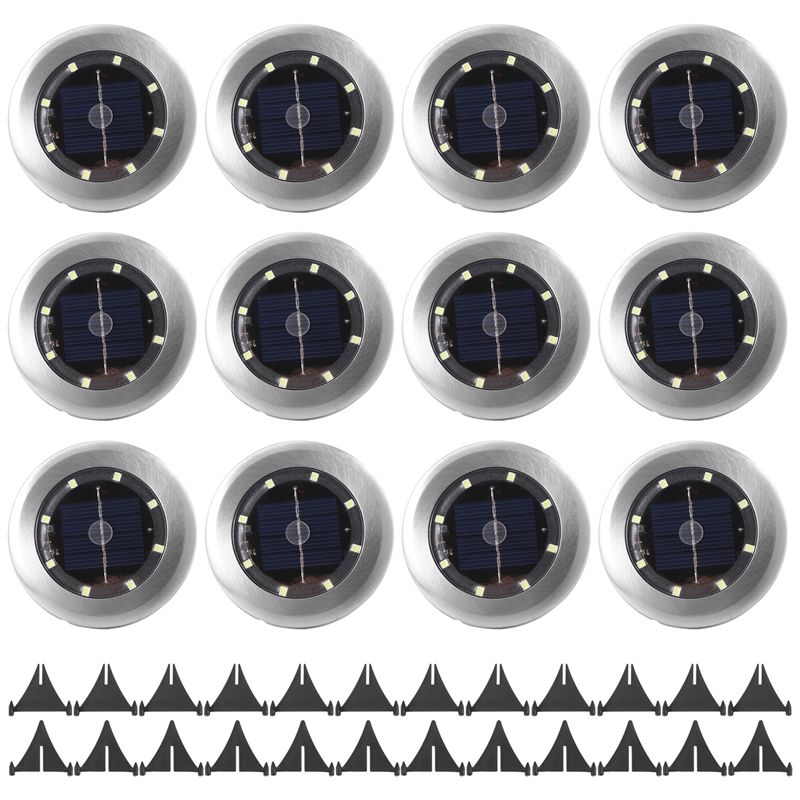 B50C 12 Pack Solar Lights Outd - Solar Pathway Lights 8 Pack review and price