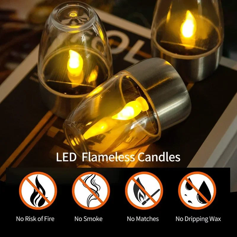 Solar Powered Flameless Candle - Solar Ground Light Driveway review and price