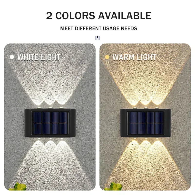 LED Solar Light Outdoor Waterp - Solar Wall Light Fence Lamp review and price