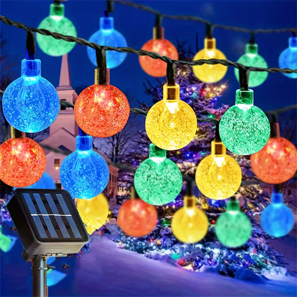 Outdoor Solar Ball String Ligh - Solar String Lights Outdoor 20M review and price