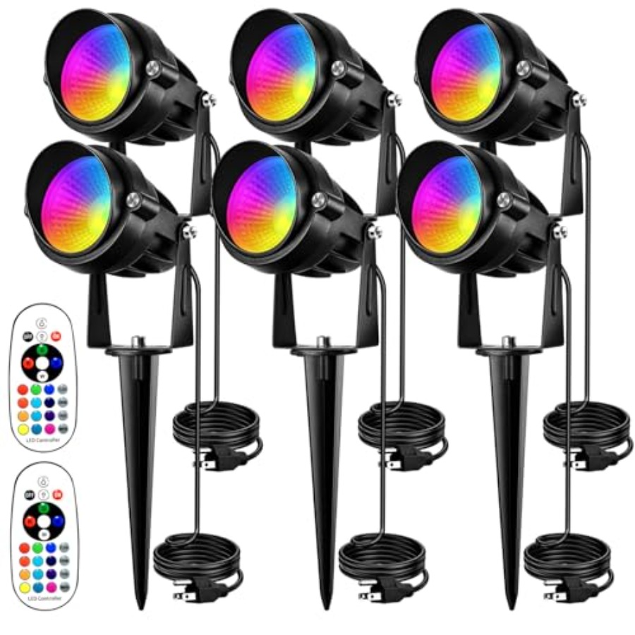 Spotlight Outdoor RGB Spot Lig - Solar Garden Spotlight Rgb review and price