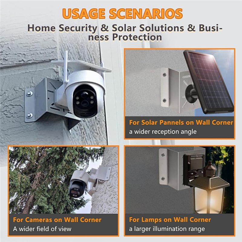 LXYB18B 2 Pack Universal Corne - Solar Security Camera Light review and price