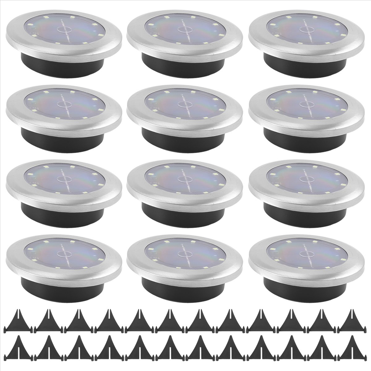 *A14E 12 Pack Solar Lights Out - Solar Pathway Lights 8 Pack review and price