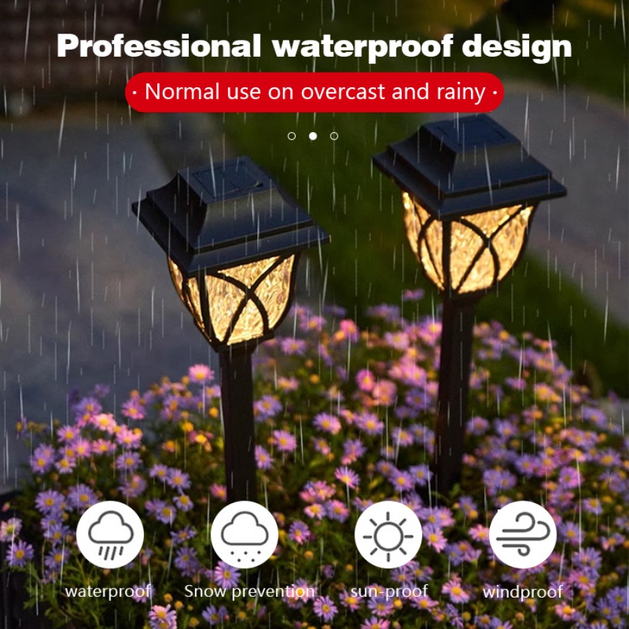 8 Pack Solar LED Courtyard Lam - Solar Pathway Lights 8 Pack review and price