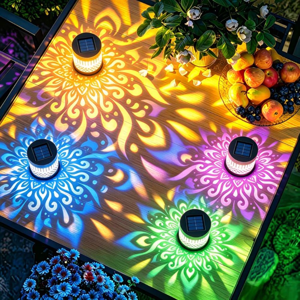 Sunflower Mandala Solar Wall L - Solar Wall Light Fence Lamp review and price