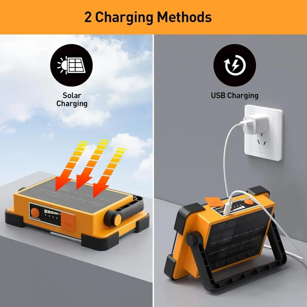 144LED 10000LM Rechargeable So - Solar Lantern Camping Collapsible review and price