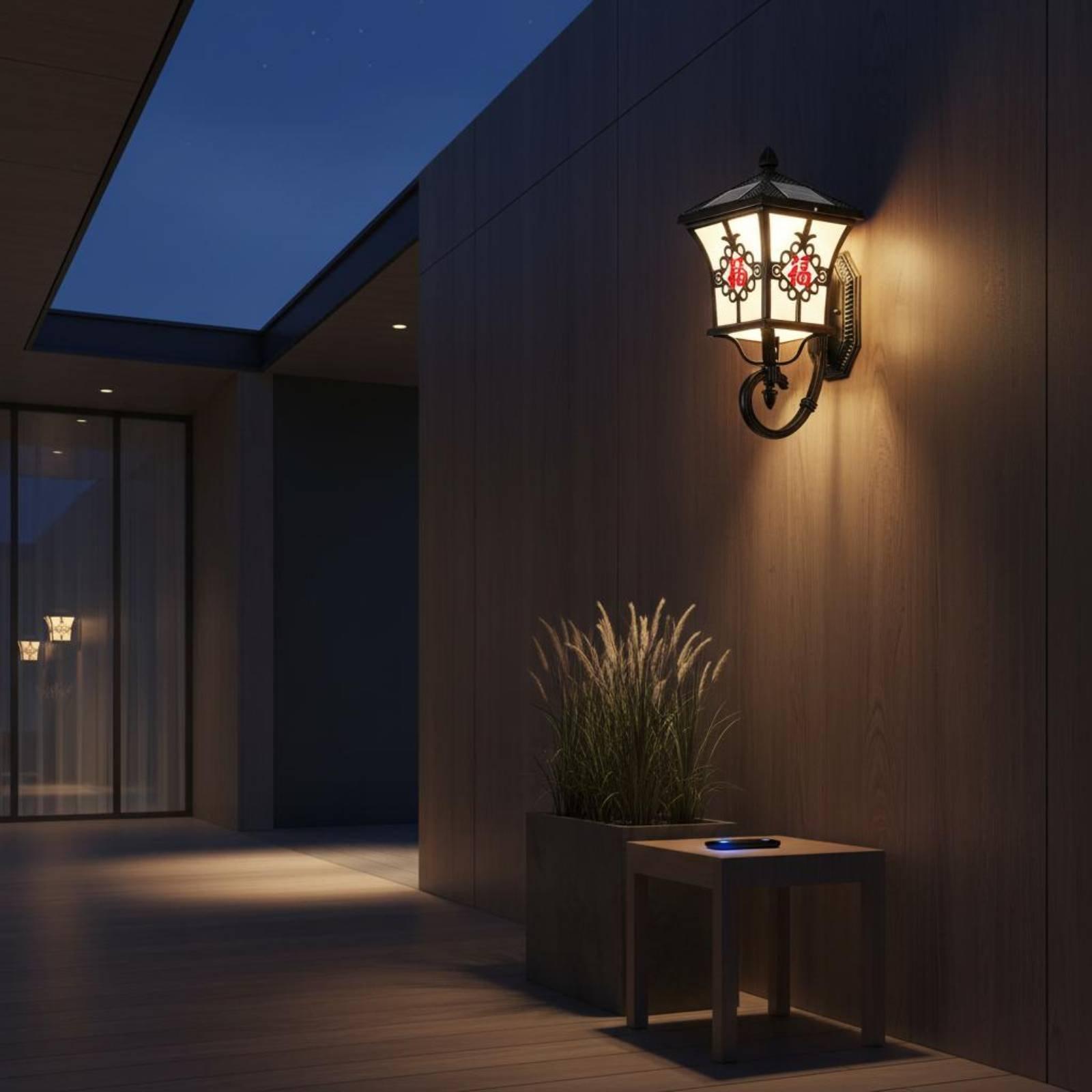 Solar Led Outdoor Wall Lamp El - Solar Garden Light Outdoor Waterproof review and price