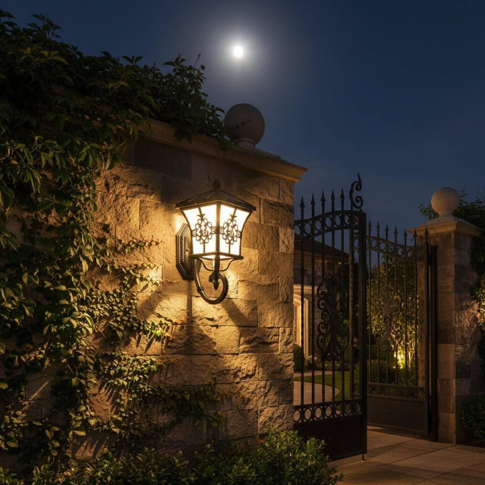 Solar Led Outdoor Wall Lamp El - Solar Garden Light Outdoor Waterproof review and price