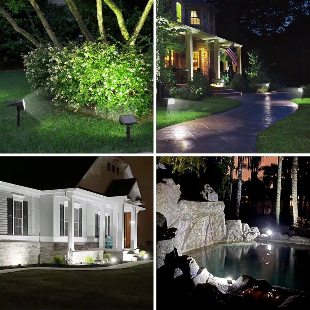52 LED Solar Spot Lights Outdo - Solar Post Cap Light 4X4 review and price