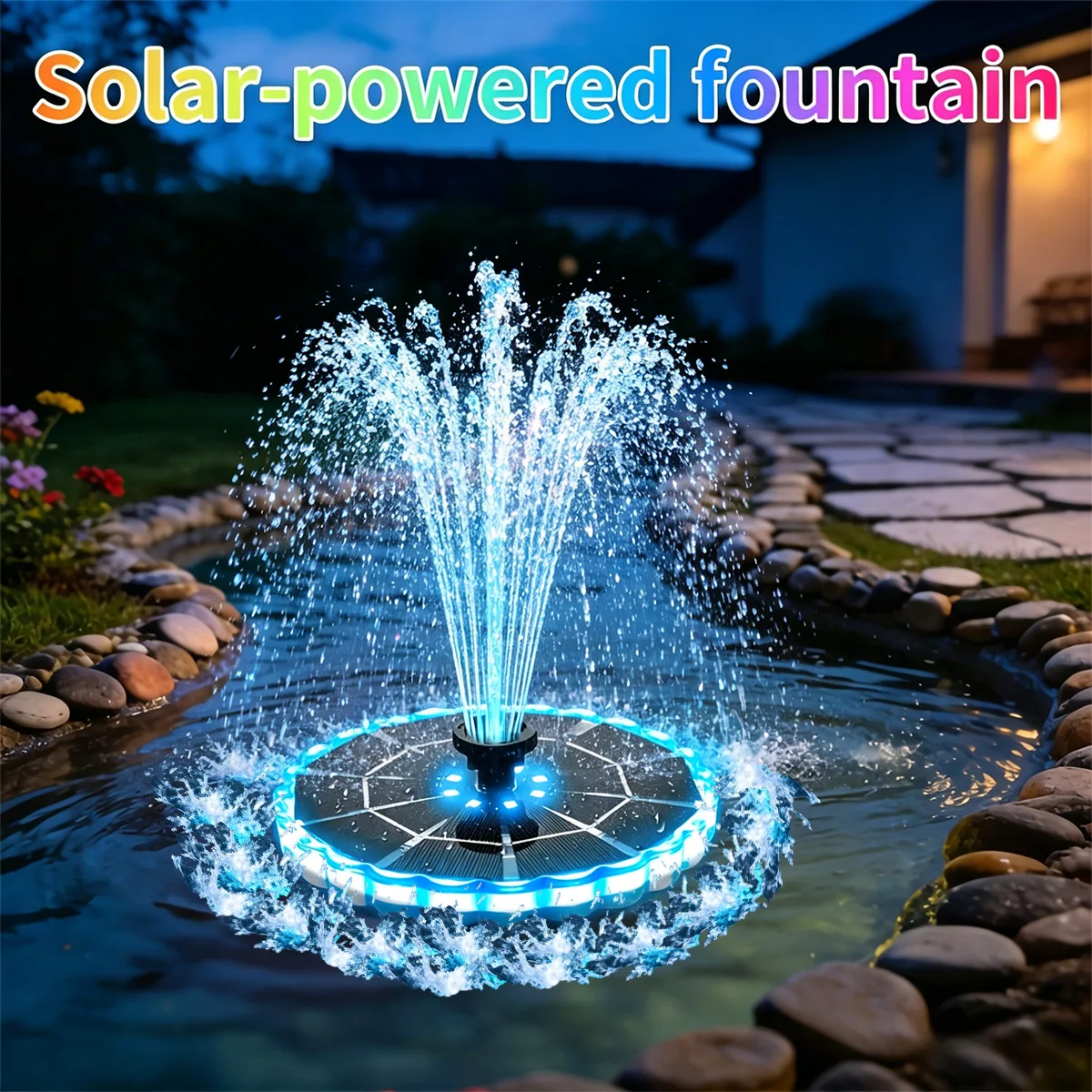 3.5W Outdoor Solar Fountain fo - Solar Ground Light Driveway review and price