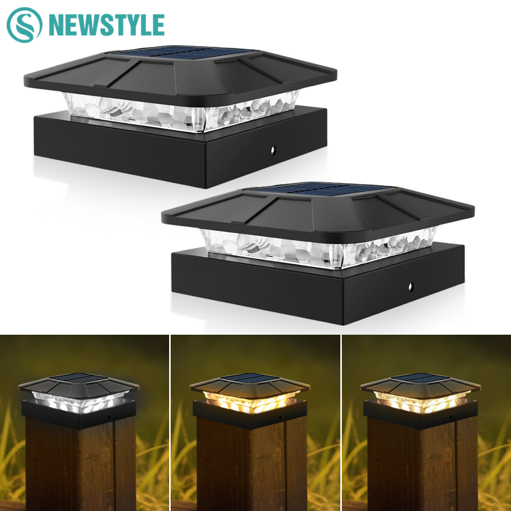 Outdoor Solar Post Cap Lights  - Solar Post Cap Light 4X4 review and price