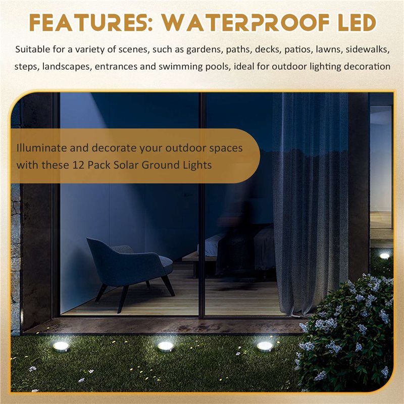 2027 24 Pack Solar Lights Outd - Solar Pathway Lights 8 Pack review and price