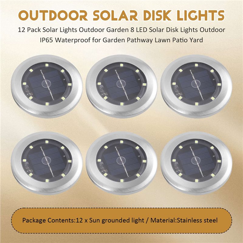 2027 24 Pack Solar Lights Outd - Solar Pathway Lights 8 Pack review and price