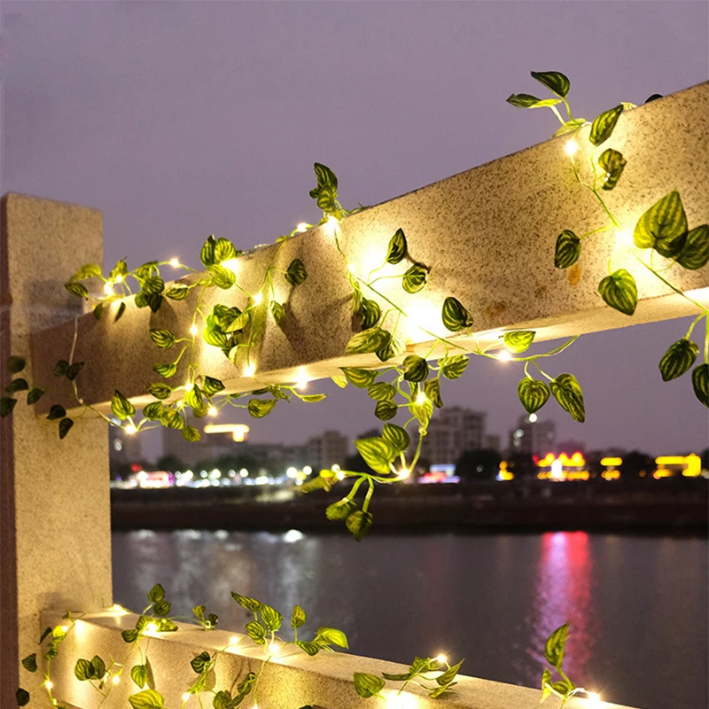 Solar Artificial Leaf Led Stri - Solar String Lights Outdoor 20M review and price