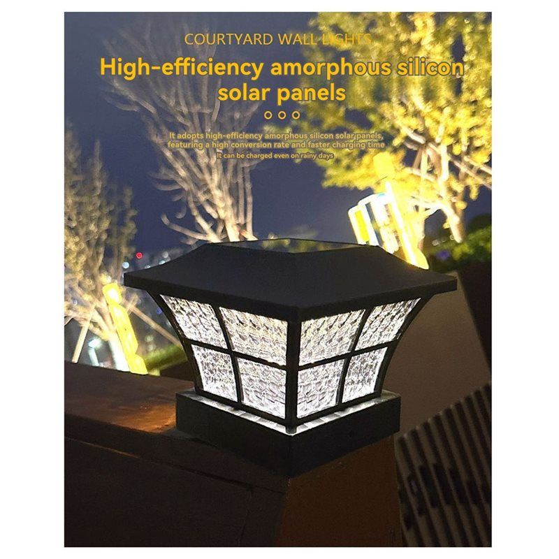 KYCOR-Deck Fence Cap Light For - Solar Post Cap Light 4X4 review and price
