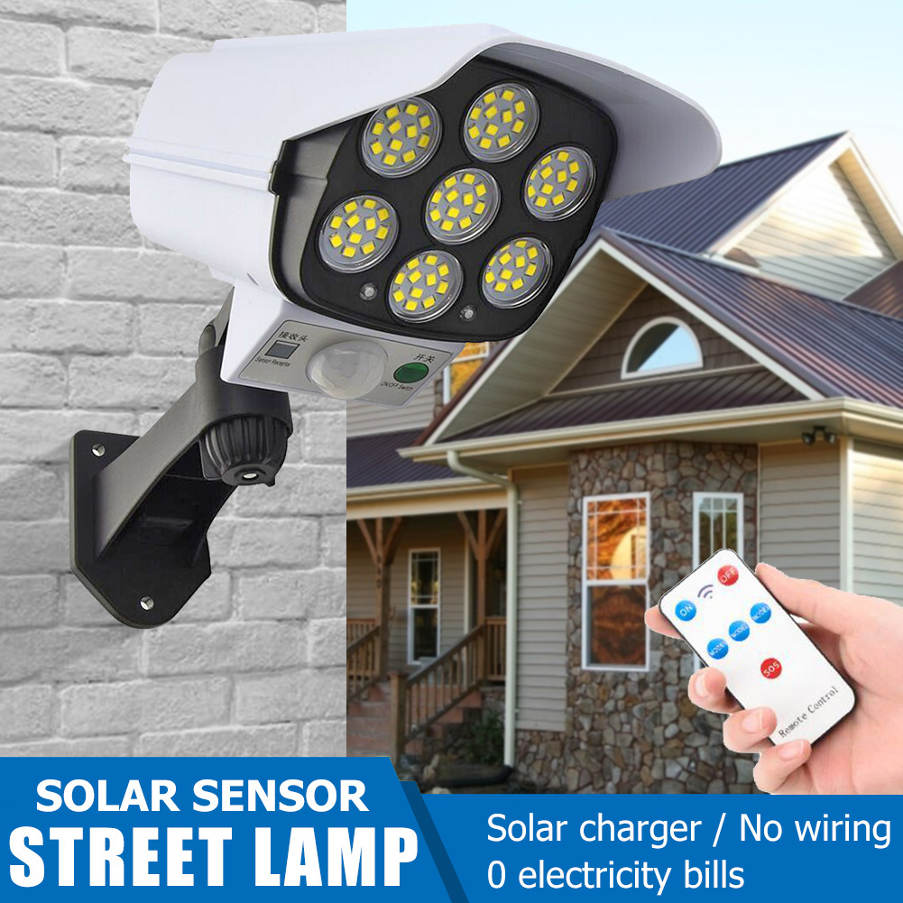 3 Modes Outdoor Motion Sensor  - Solar Security Camera Light review and price