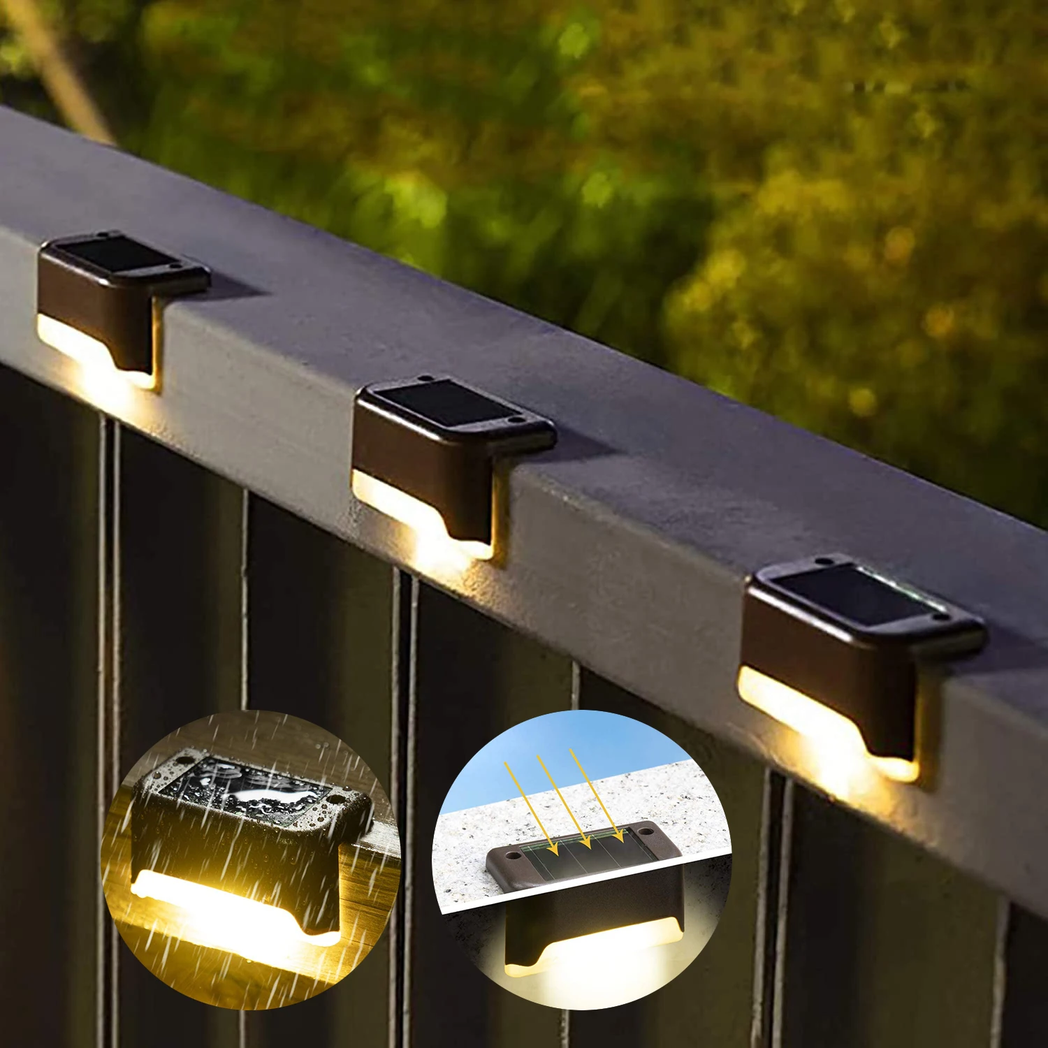 1/4/8/12/pcs Solar LED Lights  - Solar Post Cap Light 4X4 review and price