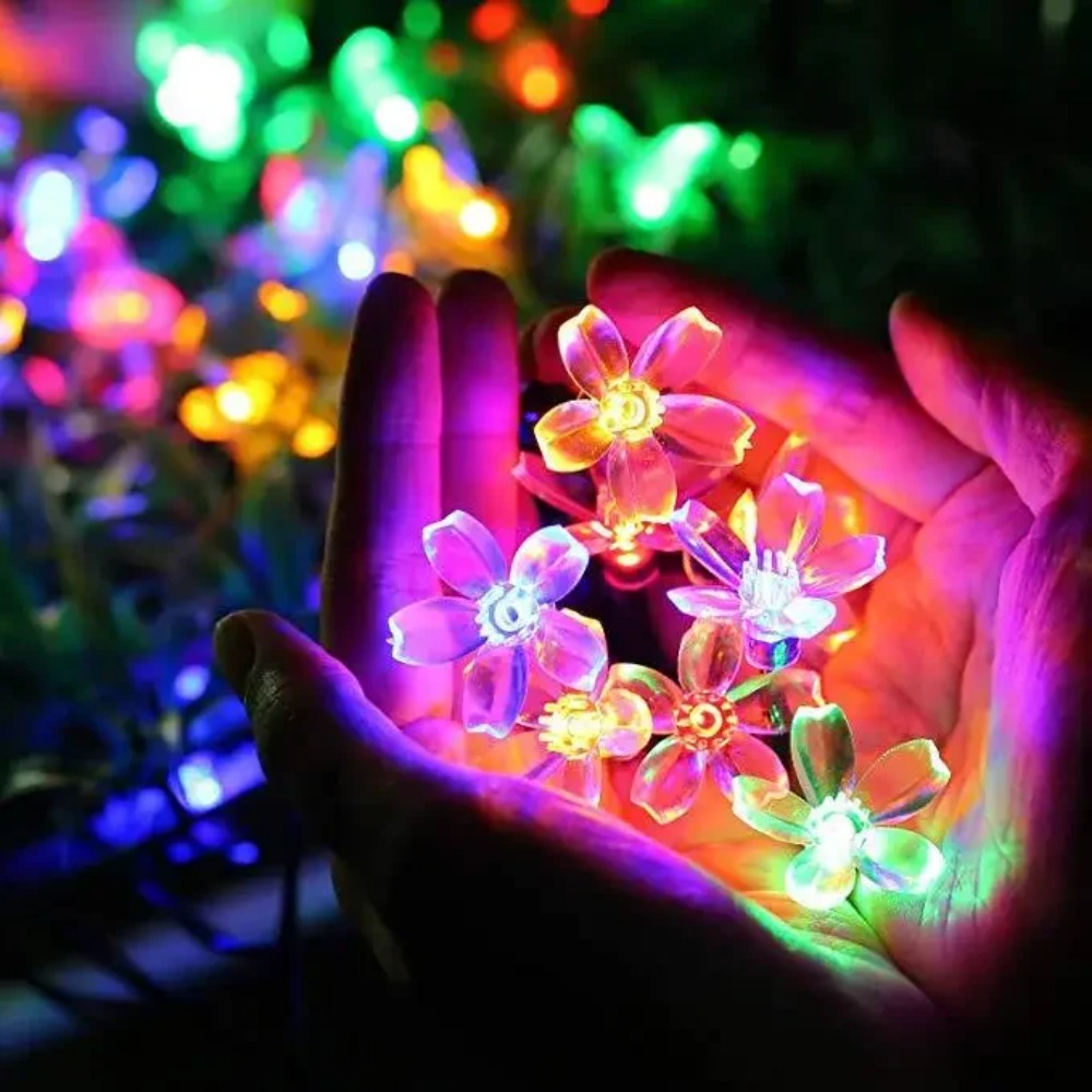 Solar Cherry Garden Flower Lig - Solar String Lights Outdoor 20M review and price