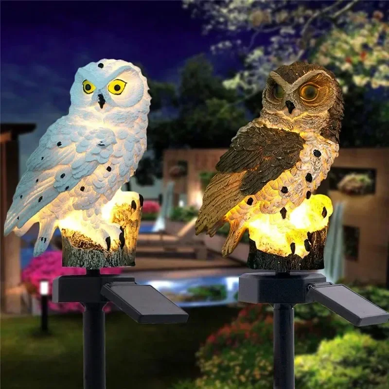 Solar Owl Statue Garden Light  - Solar Garden Light Outdoor Waterproof review and price