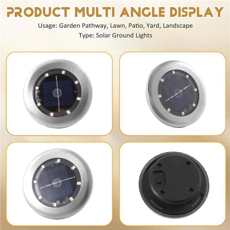 A76I-24 Pack Solar Lights Outd - Solar Pathway Lights 8 Pack review and price