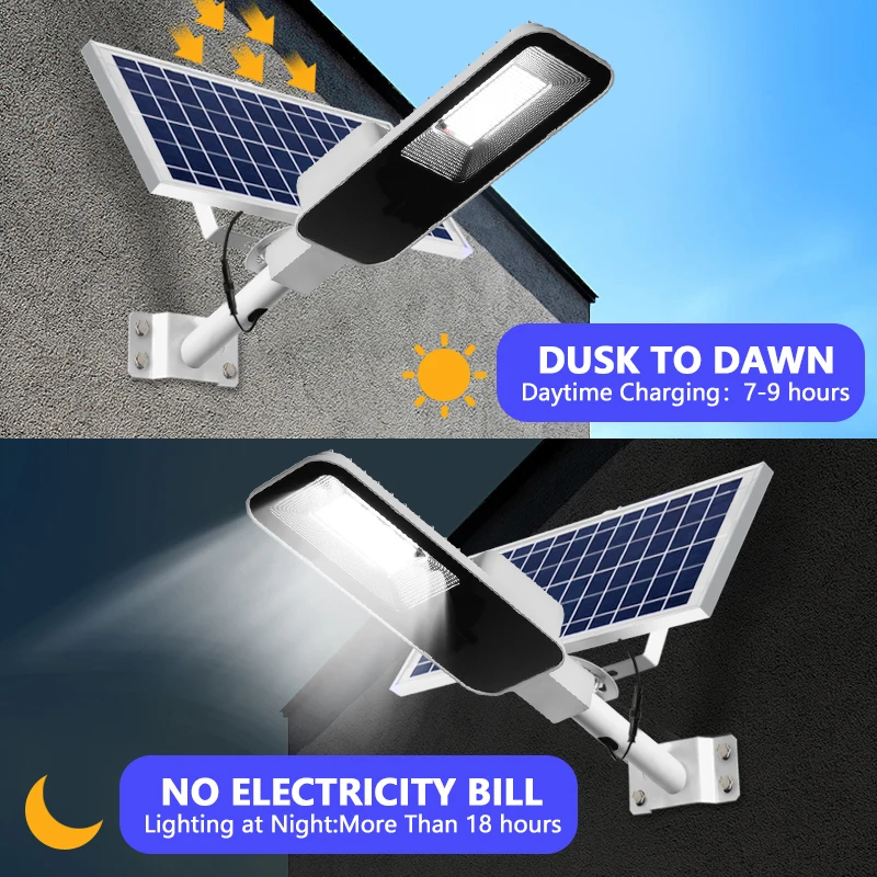 200W Powerful Solar Light Outd - Solar Garden Light Dusk To Dawn review and price