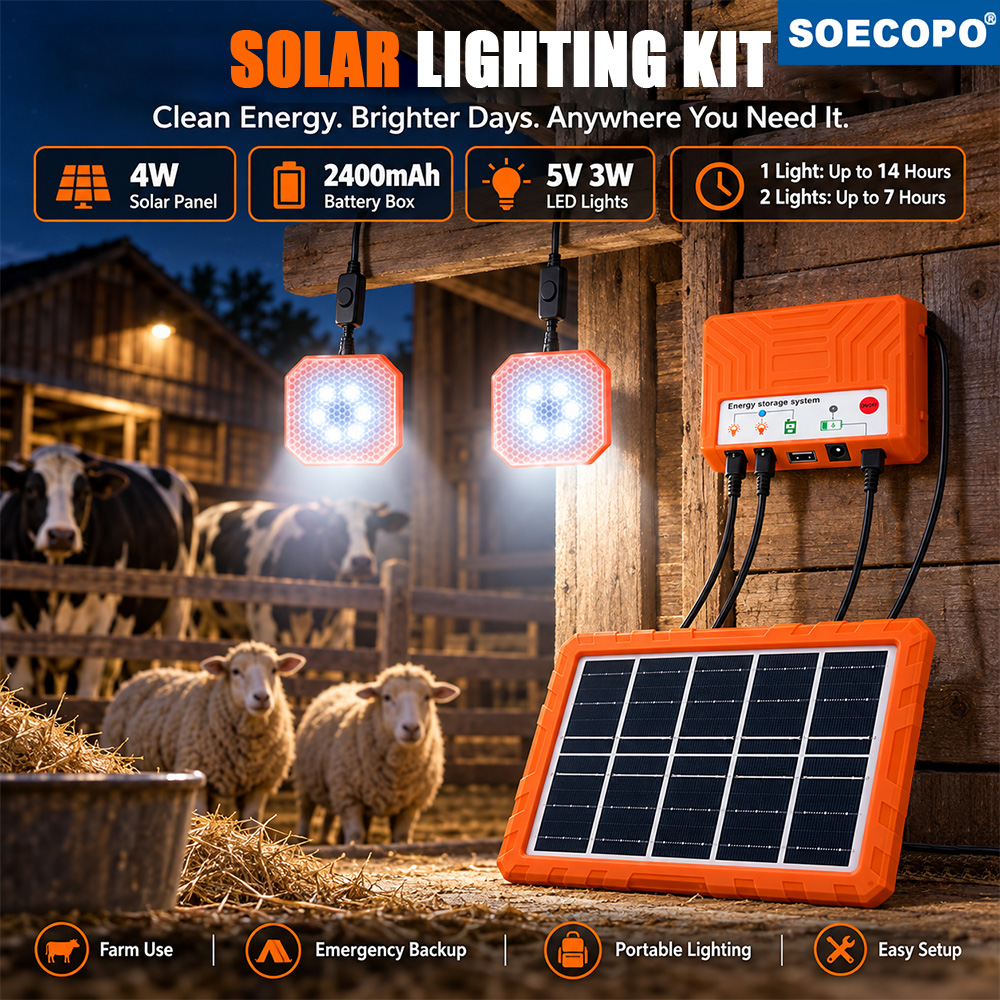 4W Solar Panel Lighting Kit 24 - Solar Panel Light Kit Shed review and price