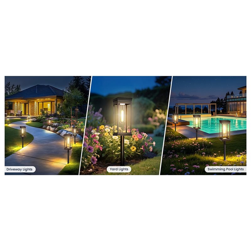 A64K IP65 Waterproof 8 Pack Sq - Solar Pathway Lights 8 Pack review and price