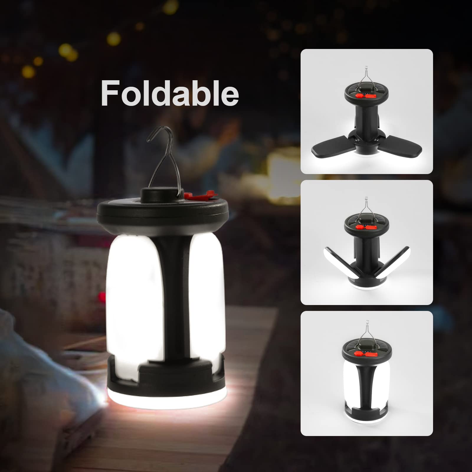 High Power Solar LED Camping L - Solar Lantern Camping Collapsible review and price