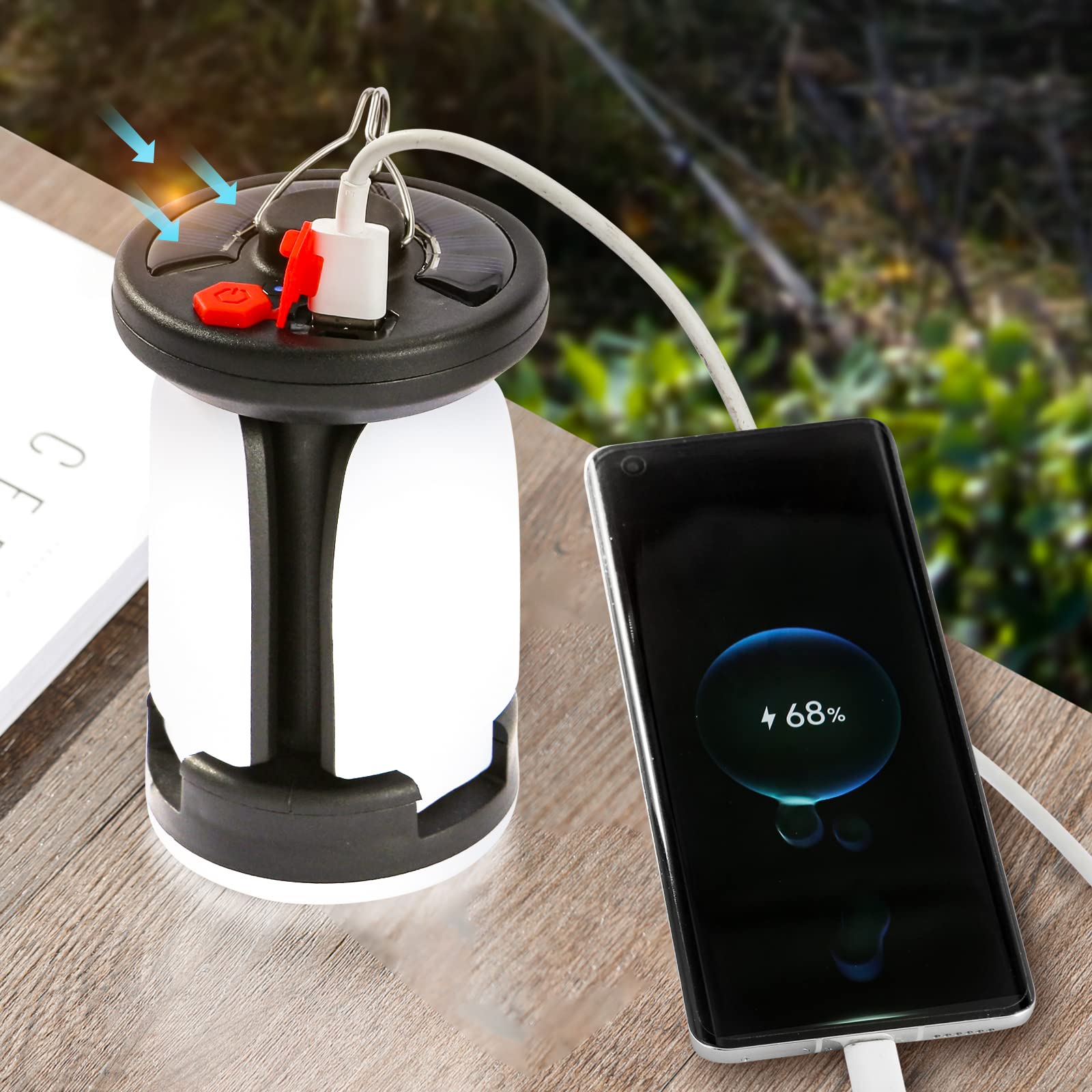 High Power Solar LED Camping L - Solar Lantern Camping Collapsible review and price