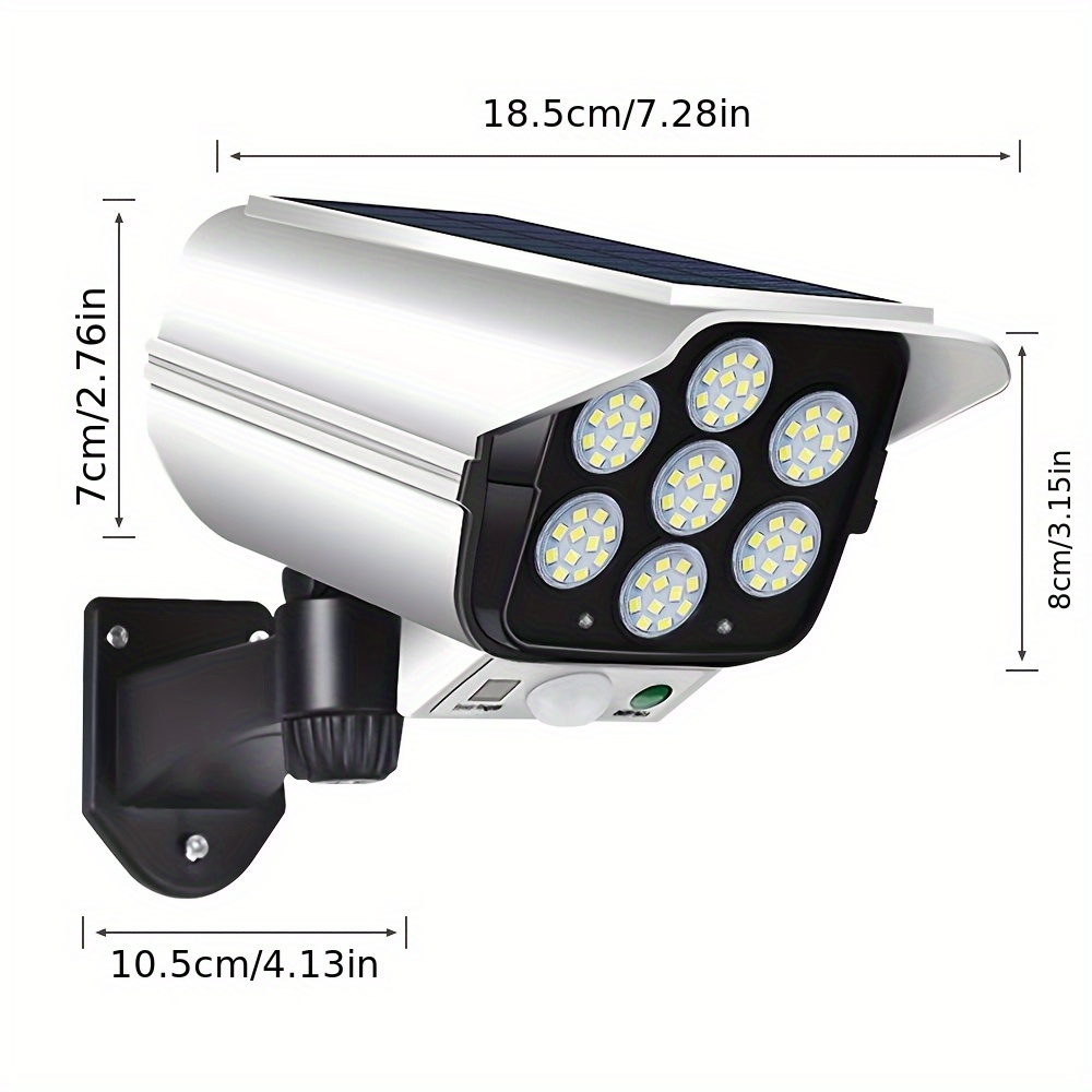 Outdoor Solar Lights With Moti - Solar Security Camera Light review and price