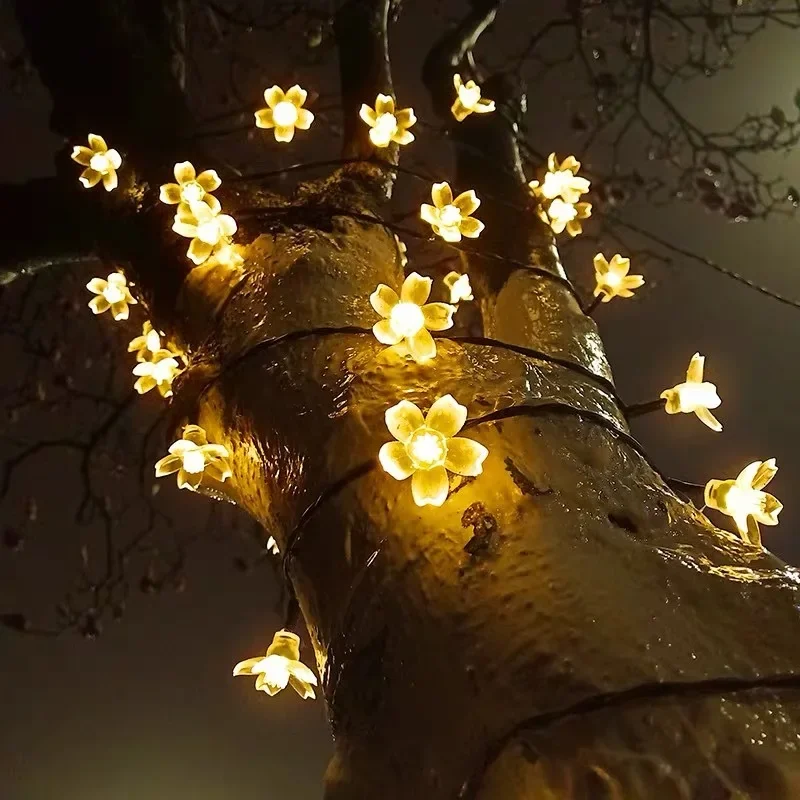 Solar Cherry Garden Flower Lig - Solar String Lights Outdoor 20M review and price