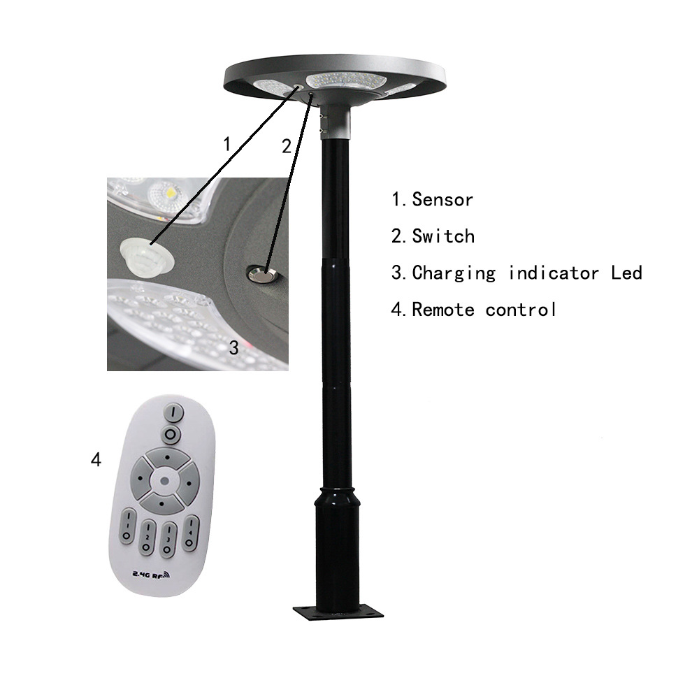 Waterproof IP65 UFO Solar LED  - Solar Garden Light Outdoor Waterproof review and price