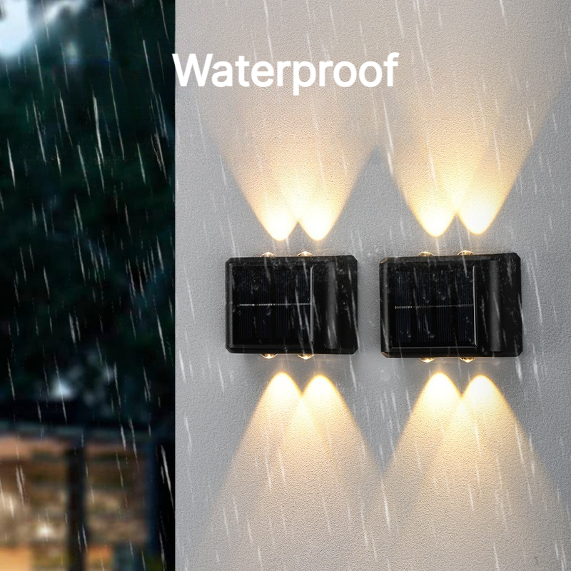 Solar Wall Light Outdoor Water - Solar Wall Light Fence Lamp review and price