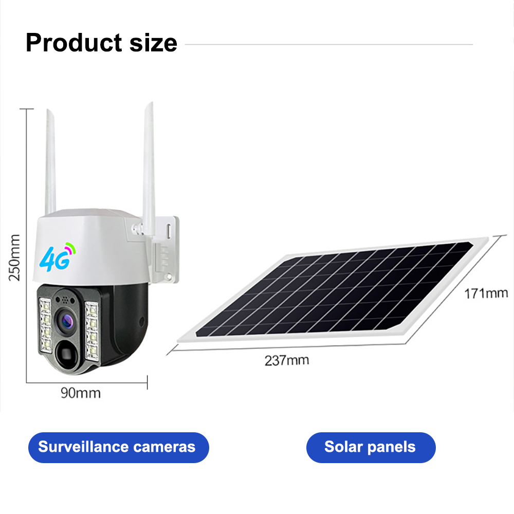 Saikiot V380 Pro 4MP 4G SIM WI - Solar Security Camera Light review and price