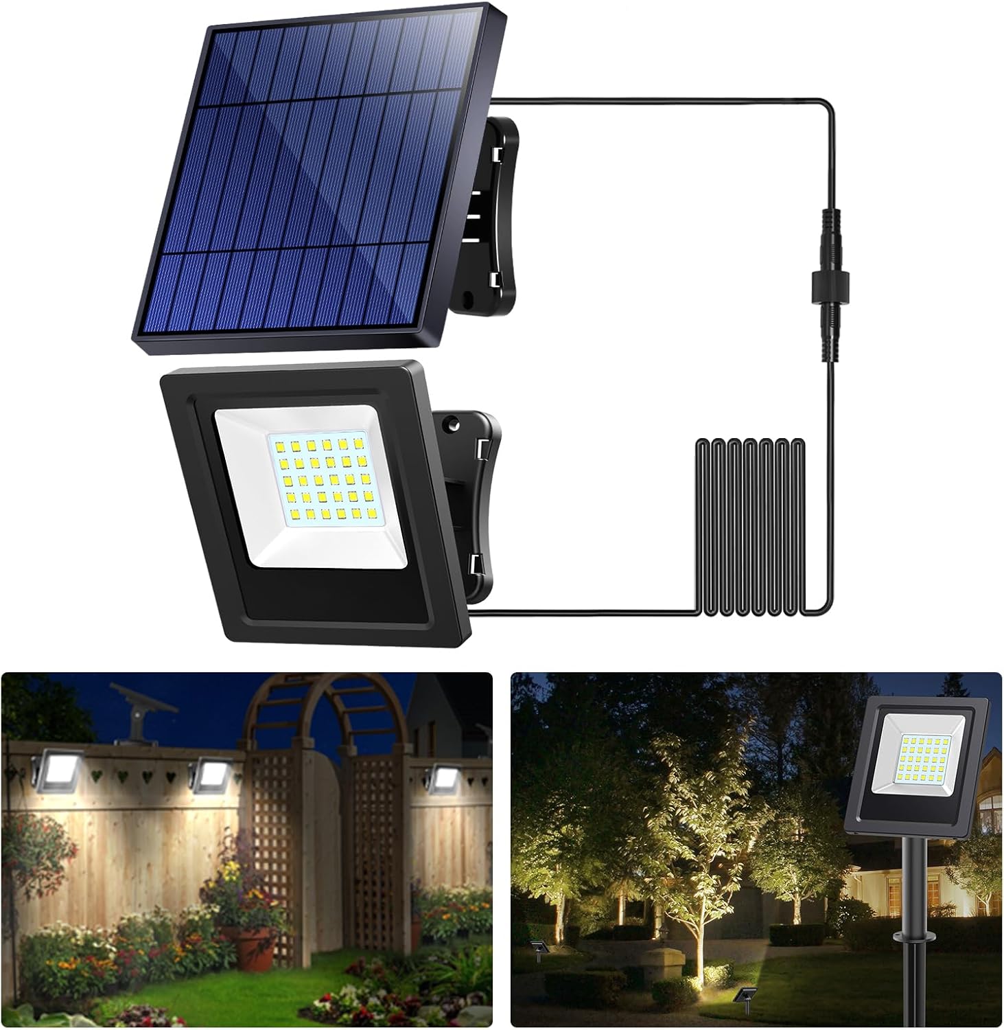 Intelamp Long Battery Life 400 - Solar Garden Light Dusk To Dawn review and price