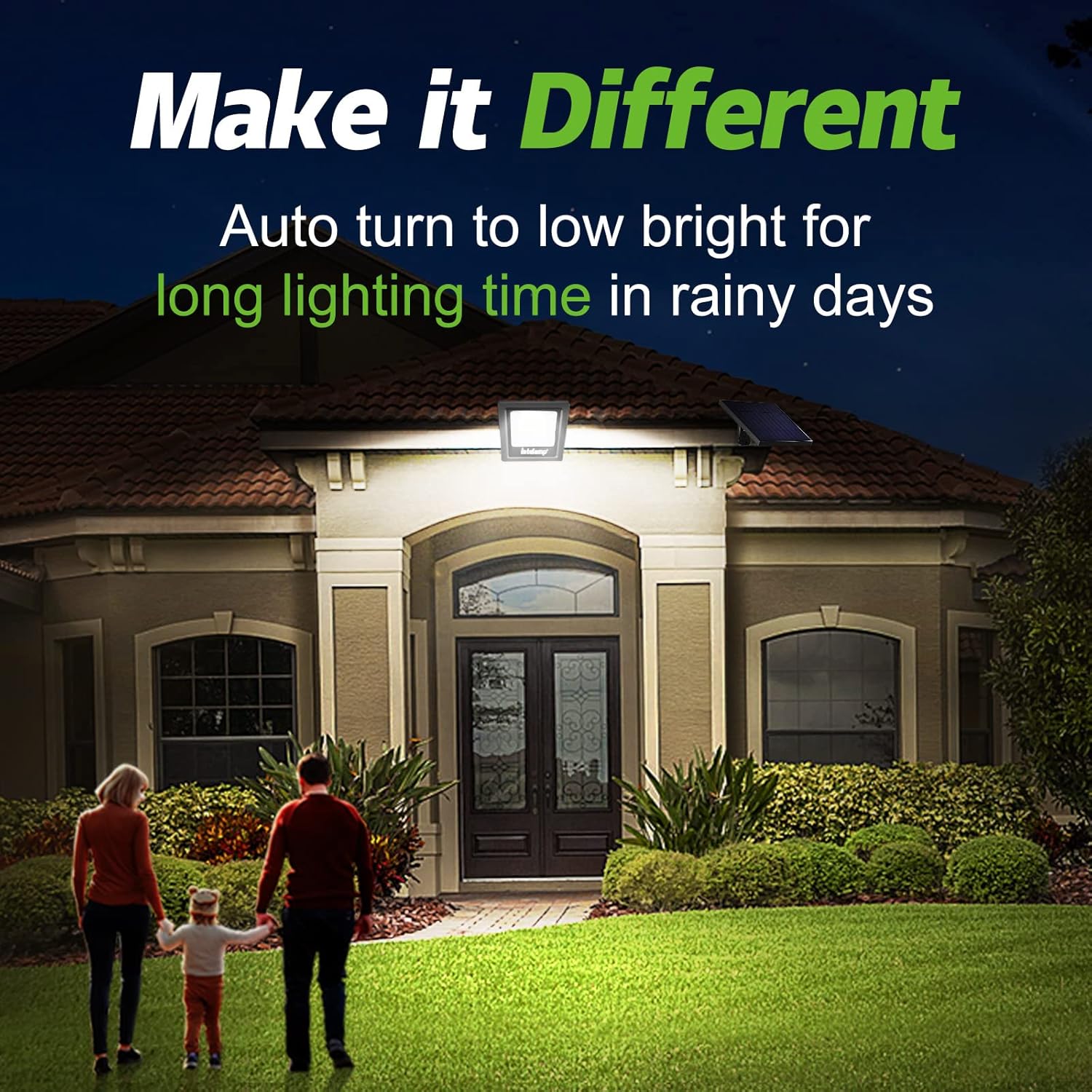 Intelamp Long Battery Life 400 - Solar Garden Light Dusk To Dawn review and price