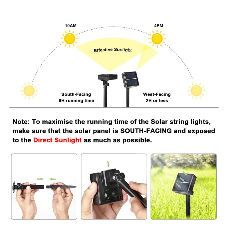 Outdoor LED Solar Fairy String - Solar Ground Light Driveway review and price