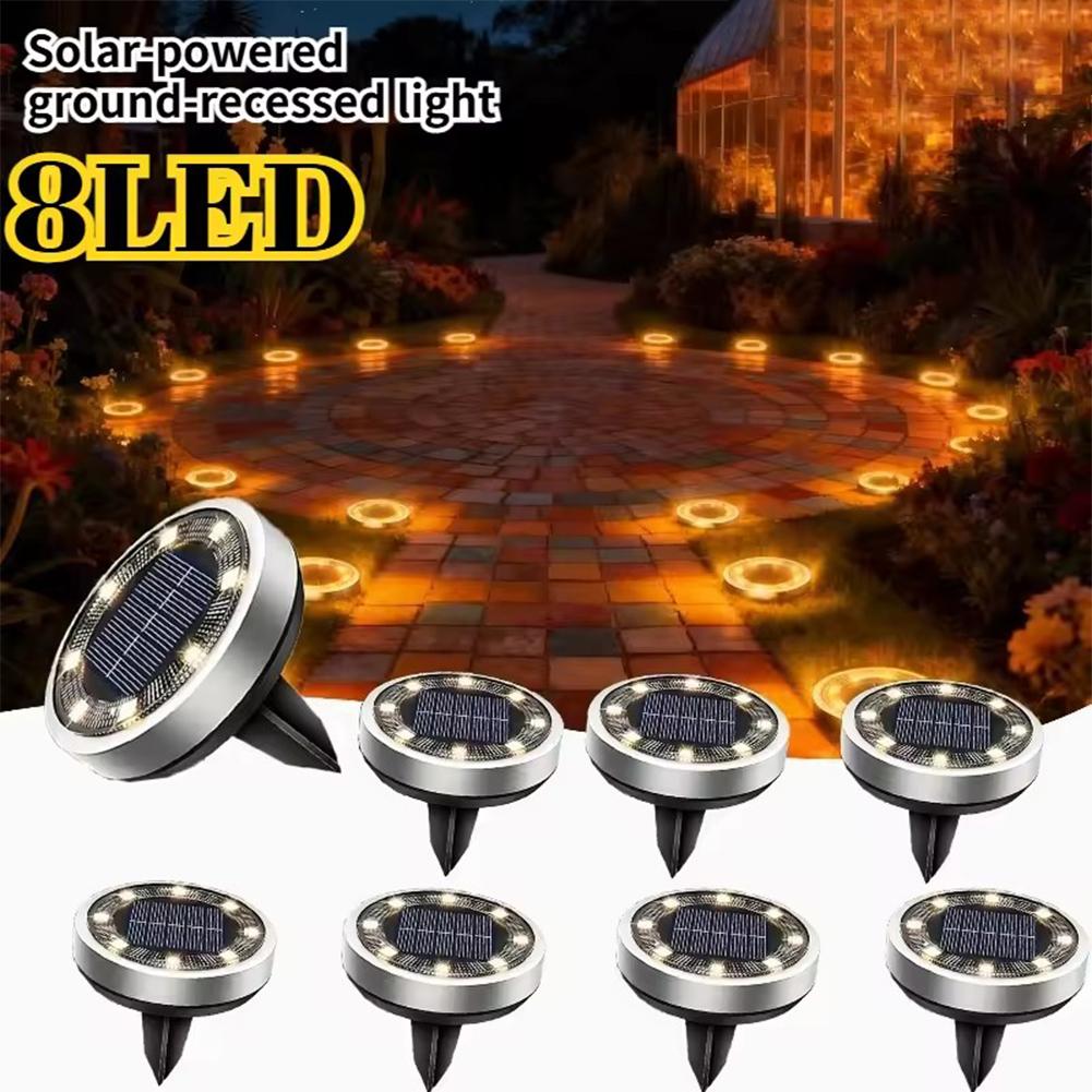 Solar Disk Light IP68 Waterpro - Solar Garden Light Dusk To Dawn review and price