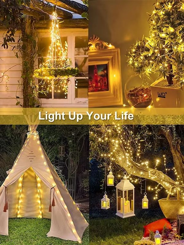7M 12M 17M 22M LED Solar Fairy - Solar String Lights Outdoor 20M review and price