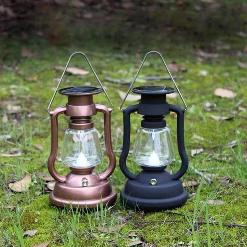 Retro Camping Lantern hand cra - Solar Lantern Camping Collapsible review and price