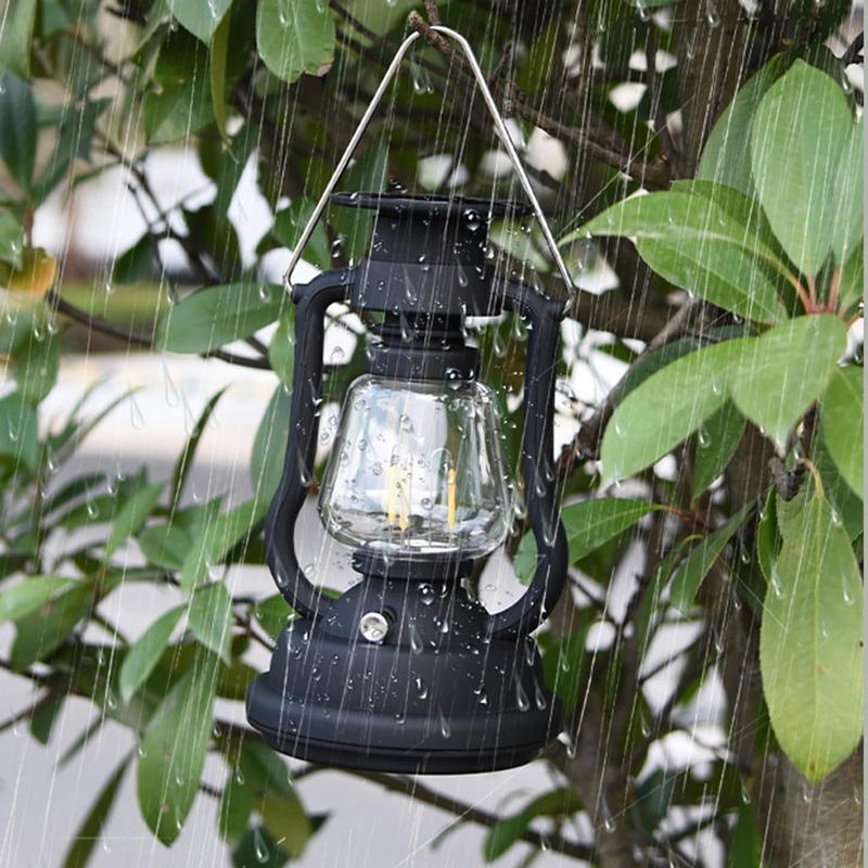 Retro Camping Lantern hand cra - Solar Lantern Camping Collapsible review and price